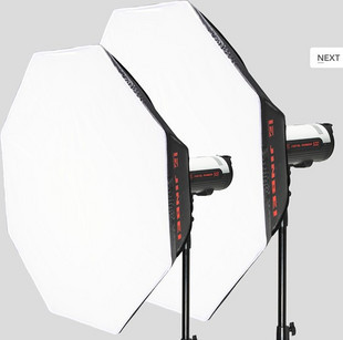 金貝閃光燈搭配原裝柔光箱與G-950八角柔光罩 一淘網(wǎng)購(gòu)機(jī)省錢(qián)指南